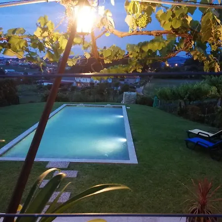 Casa Com Piscina Privada De 10m E Jardim, Ate 8 Pessoas, Perto Do Porto * Landim