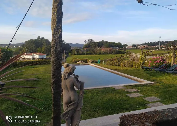 Casa Com Piscina Privada De 10m E Jardim, Ate 8 Pessoas, Perto Do Porto Σπίτι διακοπών Landim