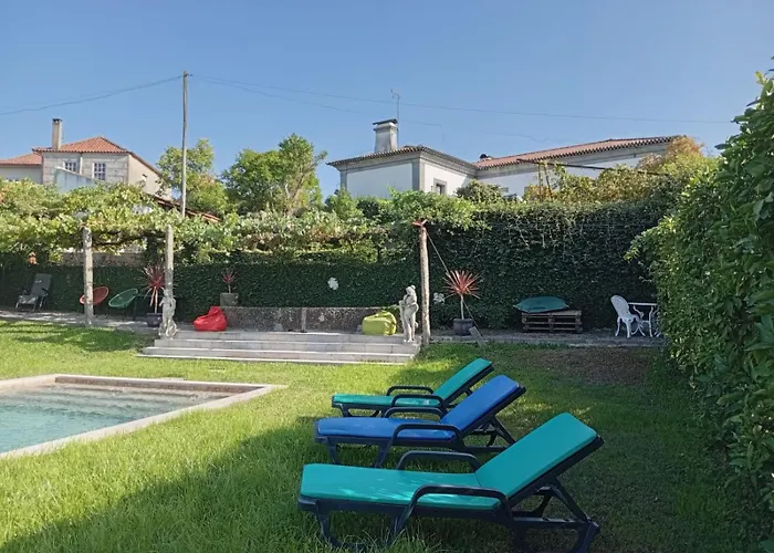 Casa Com Piscina Privada De 10m E Jardim, Ate 8 Pessoas, Perto Do Porto 別荘